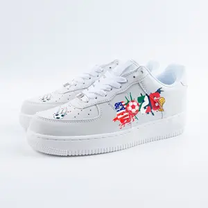 USA-Canada-Mexico 2026 Graffiti Soccer Custom Force Sneakers