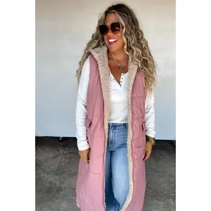 PREORDER: Reversible Sherpa Puffer Vest