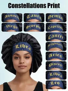 Unisex Foldable Sleep Cap, Sleeping Cap, Hair Bonnet, Waterproof & Elastic Design, Ideal for Daily Use & Showering, Perfect Holiday Gift