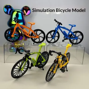 Model Display Mountain Bike Simulation Road Bicycle Shock Absorbing Toy, Boys Girls Collectible Gift, Realistic Design