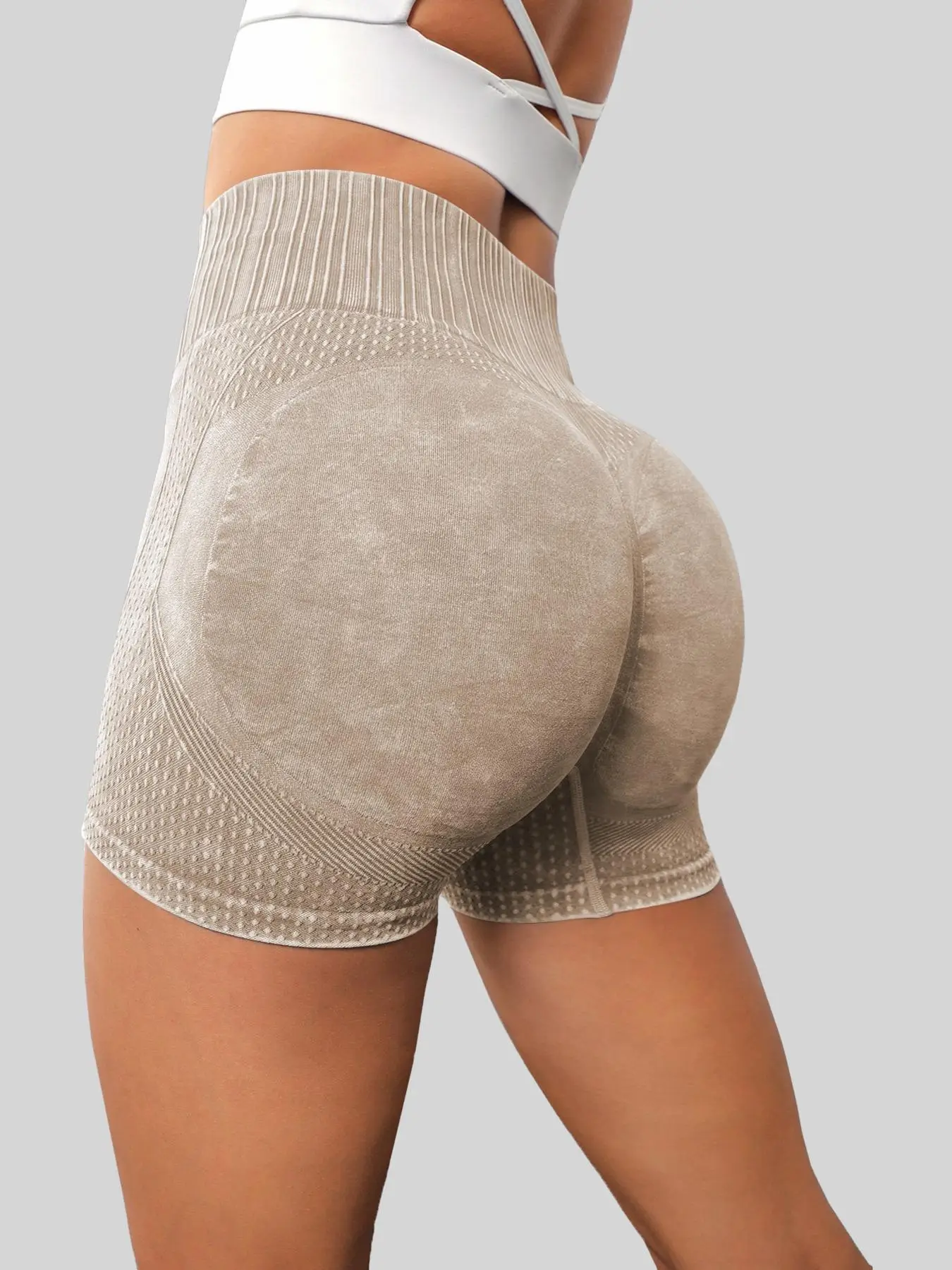 Women's High Waist Sports Skinny Shorts Leggings, Sporty Seamless Breathable Gym Shorts for Workout Gym Yoga, Gym Clothing, Gym Clothing Men, Shorts f