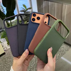 Luxury Tech-Woven Magnetic Wireless Charging Smartphone Case, Magsafe-Compatible Accessory for iPhone 17 Air, 17, 16, 15, 14, 13 Pro Max for Cellphone & Handheld Devices