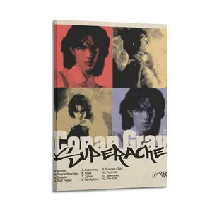 Superache Conan Gray Modern Art Deco Painting Art Poster Wall Decoration Wall Poster Art Wall Rich Art Painting Corridor Art Painting Decoration Ornaments Artistic Room Photo