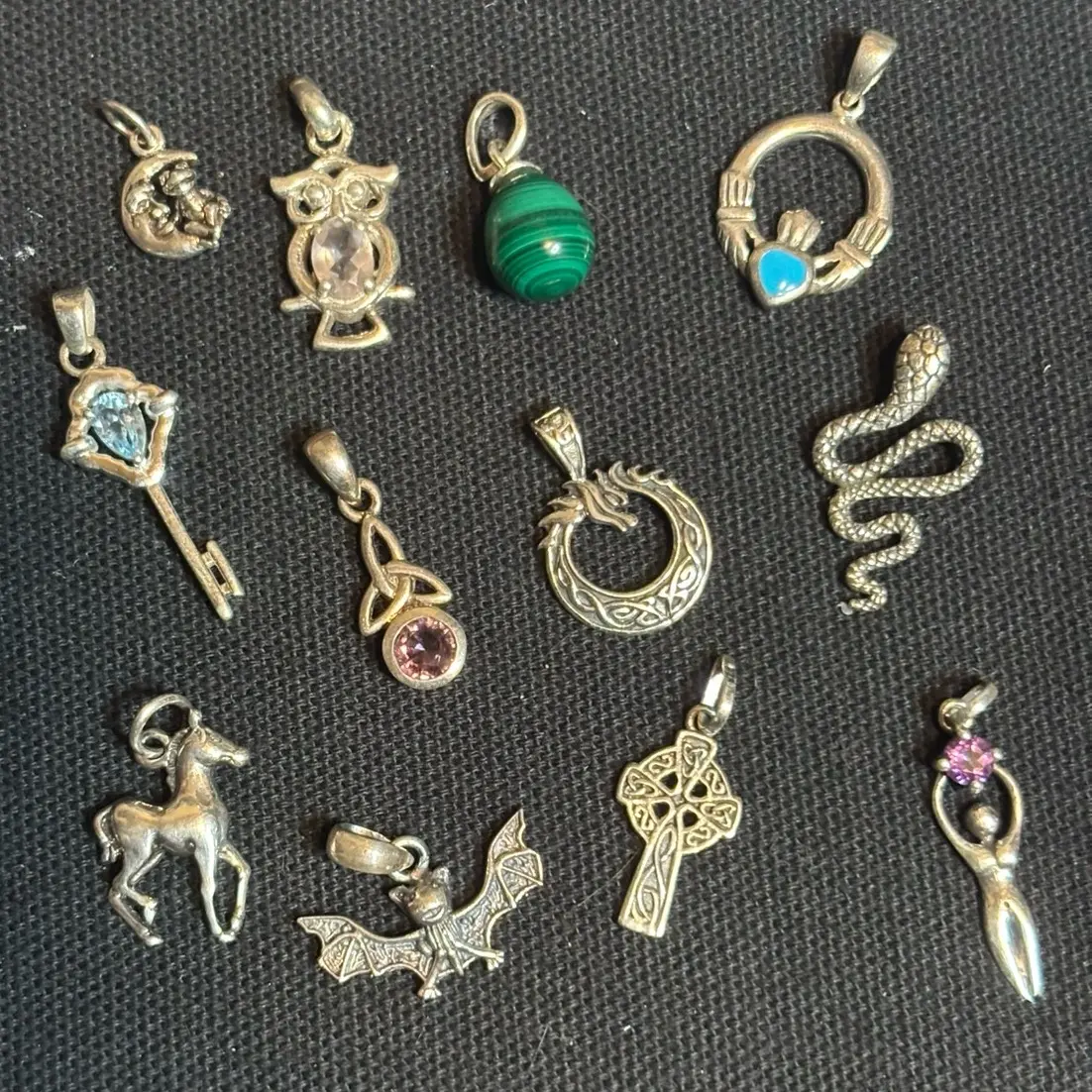 925 Sterling Mini Pendant Charms