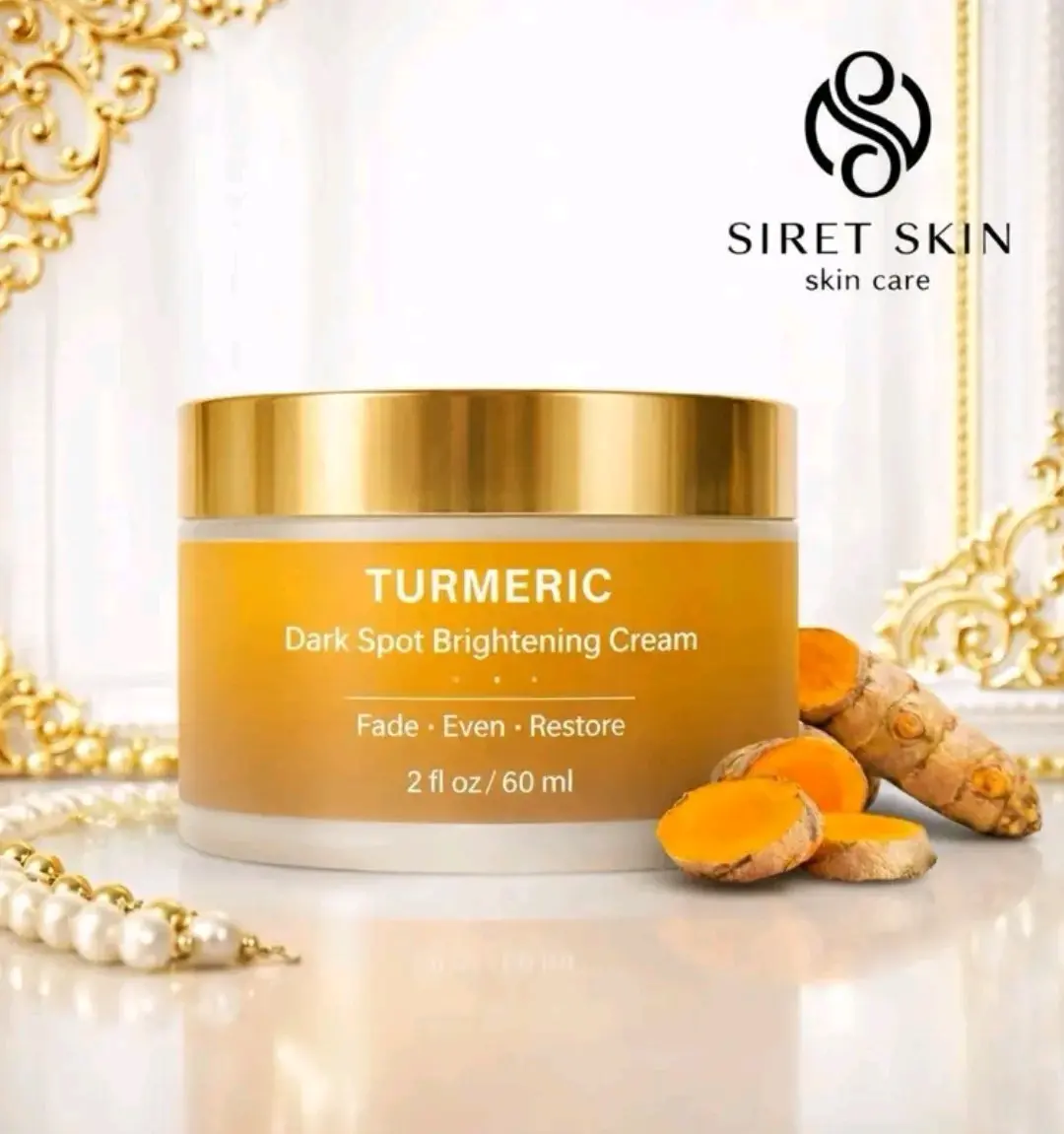 Siret Skin Cosmetics Tumeric Dark Spot Cream 2oz - Worldcashop Usa