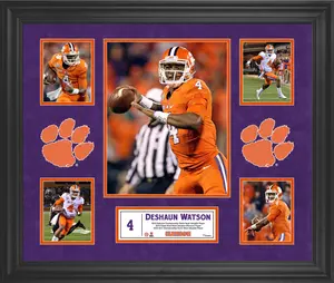Deshaun Watson Clemson Tigers Framed 23" x 27" 5-Photo Collage