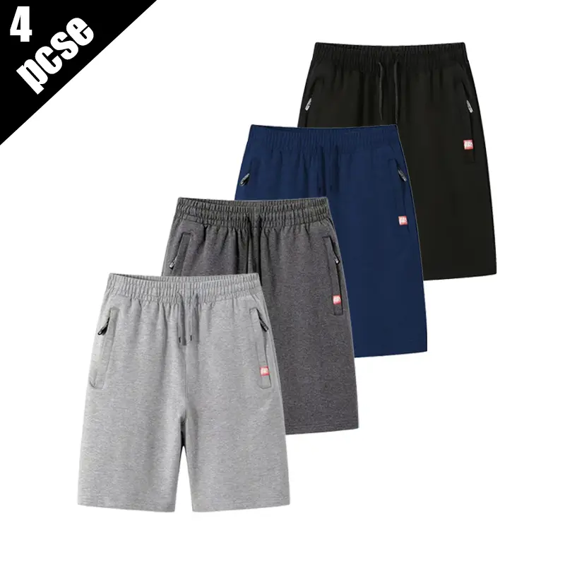 Men’s lightweight, breathable slim-fit athletic shorts with an elastic waistband—stylish, versatile, and comfortable bottoms suitable for fitness training, everyday casual wear, and various outdoor activities.