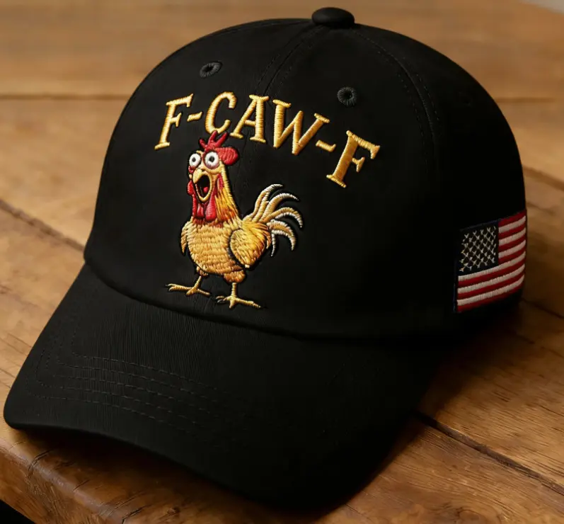 F-CAW-F Embroidered Premium Quality Adjustable Snapback Hat (AFL-15)
