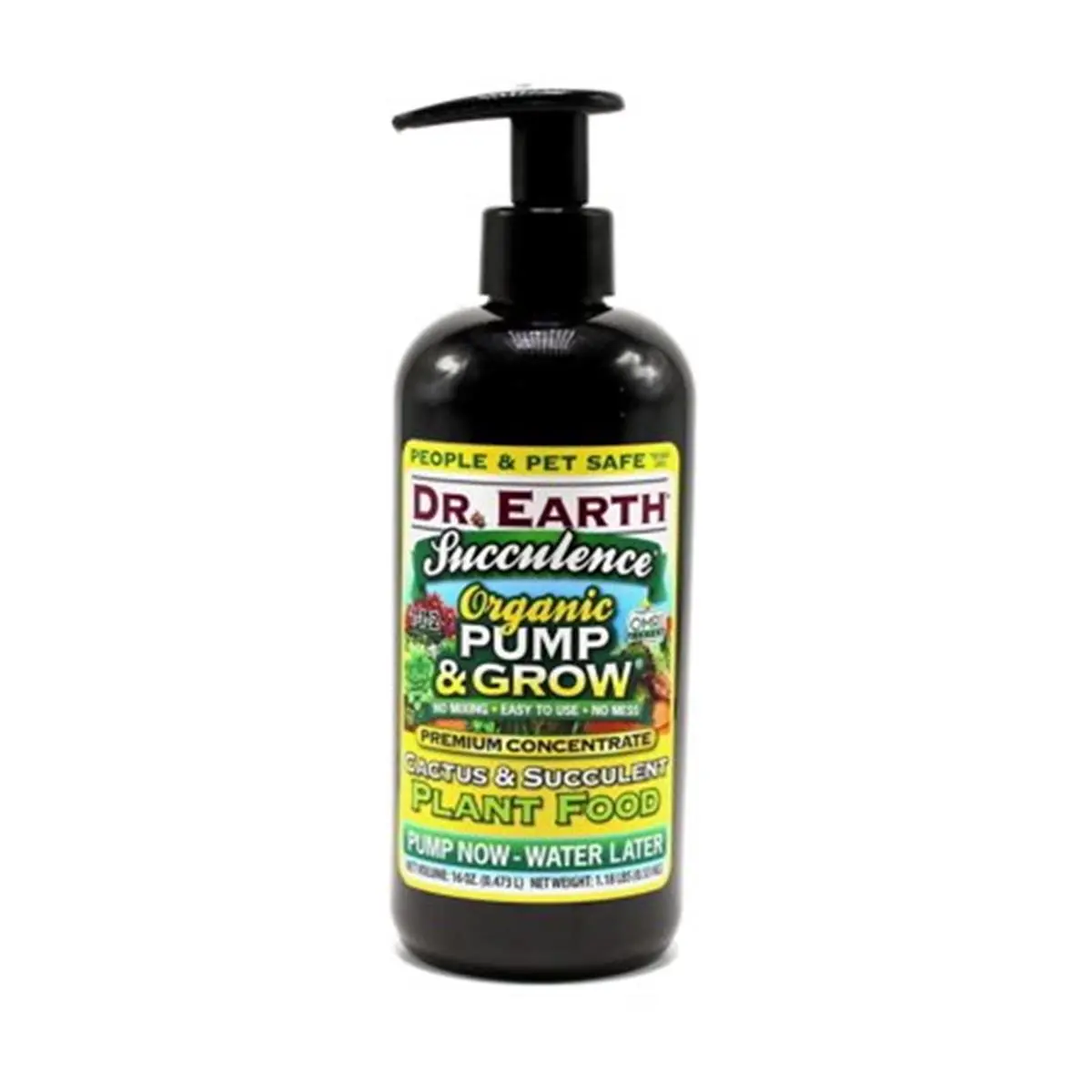 212 MAIN Dr Earth 249910 16 oz Organic Pump & Grow Succulence Cactus & Succulent Plant Food - High Quality, Durable Garden Products
