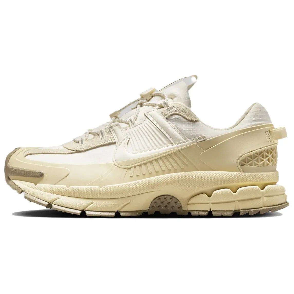 Nike ZOOM VOMERO ROAM Waterproof Breathable Low-Top Athletic Sneakers - Women's & Men's Casual Walking, Fashionable, Sporty Beige Maison Mihara Official Shoes, Casual Walking Sneakers