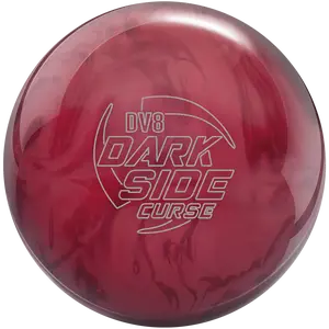 DV8 Dark Side Curse Bowling Ball - Burgundy/Red
