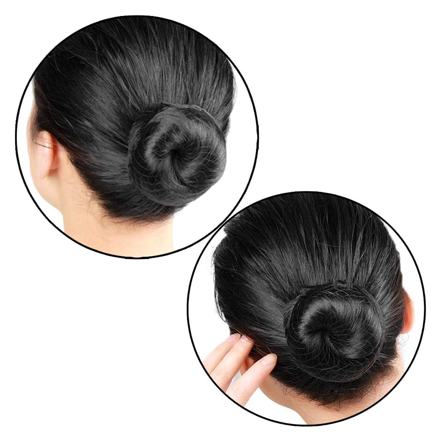 Black Hair Net Nylon Wig Cap Elasticity Invisible Elastic Breathable Hair Mesh Net for Women and Wig