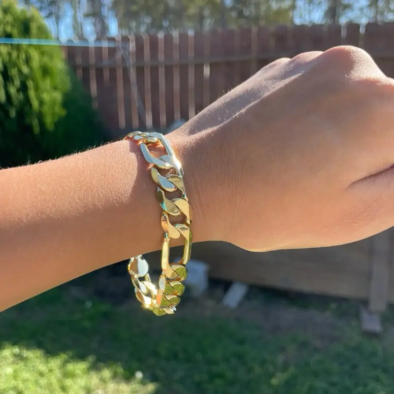 High quality Figaro bracelet no green skin