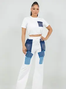 Casual Two Pieces Combination Pants Sets - Comfortable Fit & Stylish Look for Everyday Wear