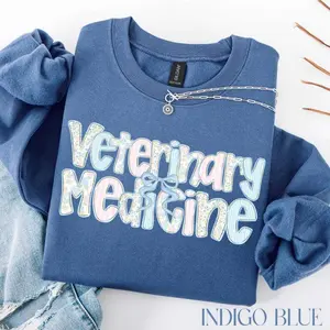 Veterinary Medicine Sweatshirt, Vet Tech , Veterinarian , Vet Tech Crewneck