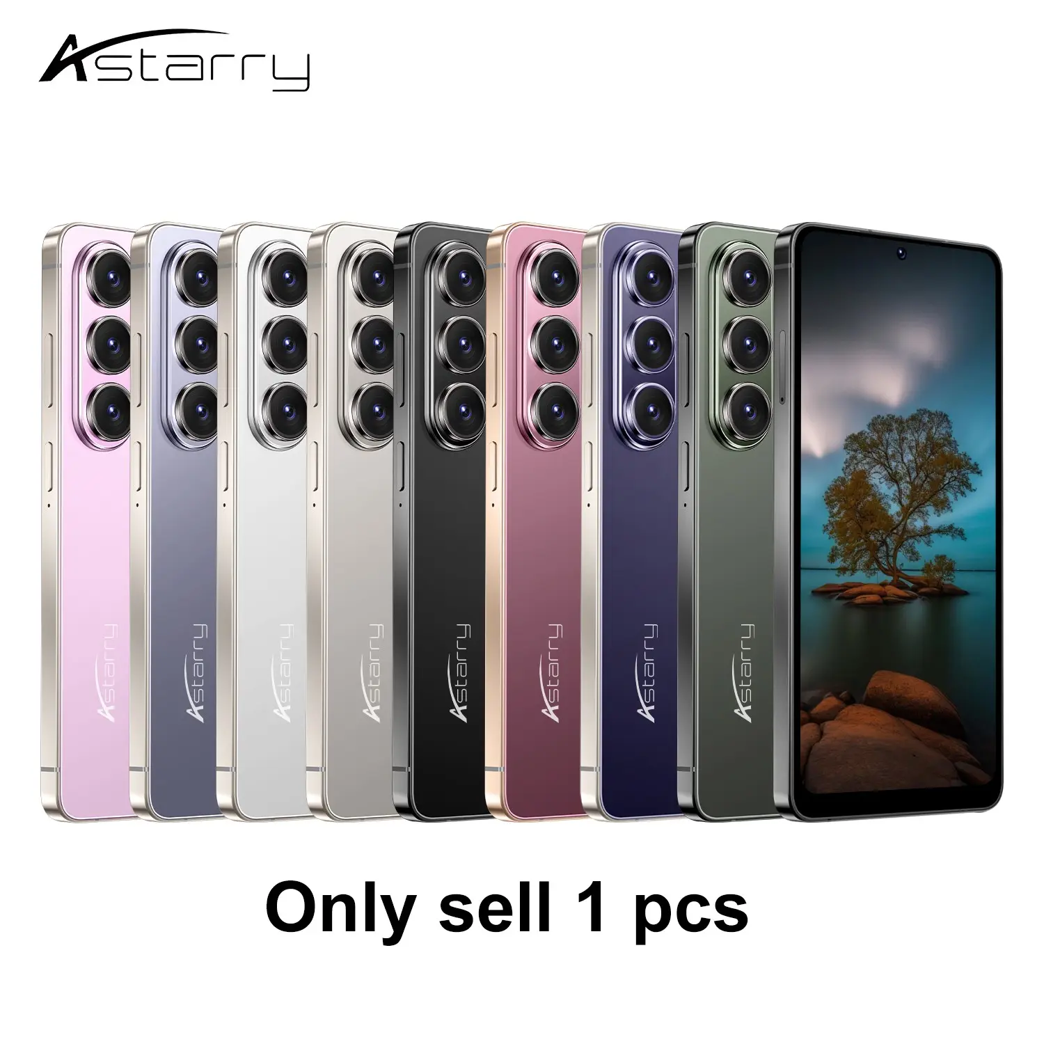 Astarry- Global 4G network smartphone with 6.75-inch high-definition screen, 3GB RAM, 32GB ROM, 5MP + 13MP pixels, dual SIM dual standby, 4100 mAh battery, metal integrated frame, and Android operating system with stylus, Touch Screen Phone, Cellphone