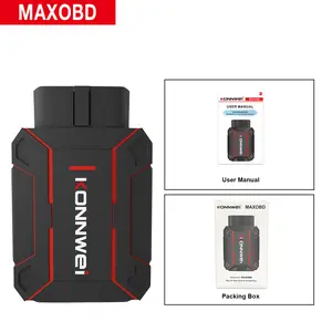 KONNWEI MAXOBD OBD2 Diagnostic Tool Bluetooth 5.0 with Free English APP for Android and IOS Car All System Scanner