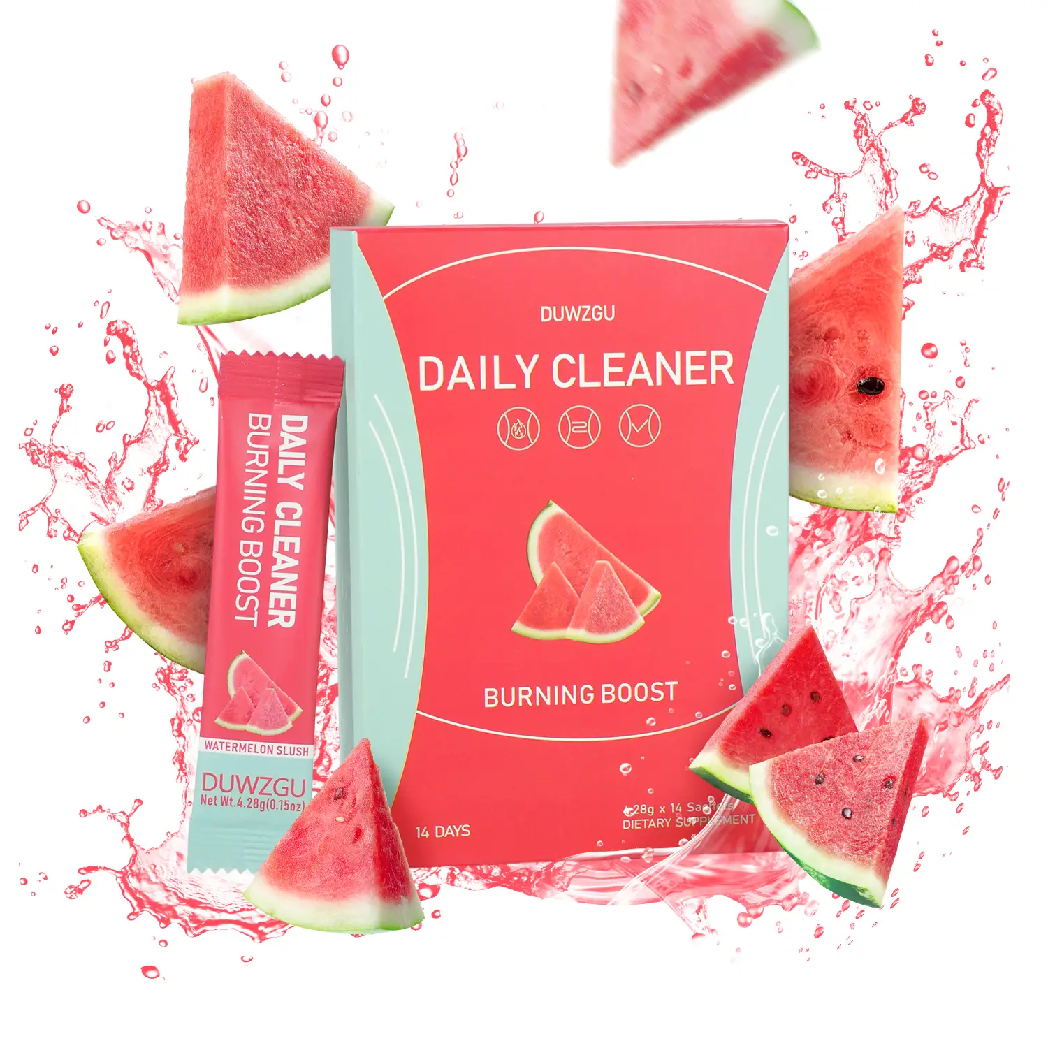 Natural Watermelon Prebiotic Blend for Gut Health, Gluten-Free, Non-GMO, Healthcare Fitness, Edible Dietary Supplement Probiotic Mix Probiotic Bundle