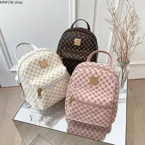 Women's 2026 Viral Korean Floral Double-Shoulder Backpack, Classic Flower Pattern School Bag, Lightweight Fashion Ladies Bookbag for Daily College Use, Backpacks for School