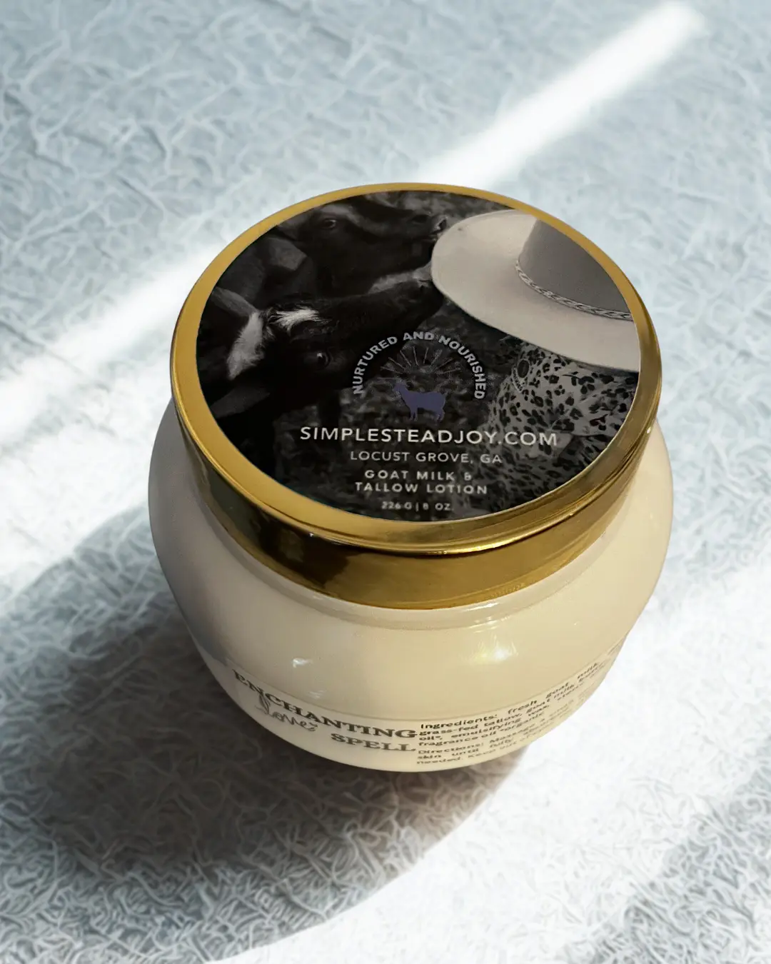 Enchanting Love Spell Goat Milk & Tallow Lotion