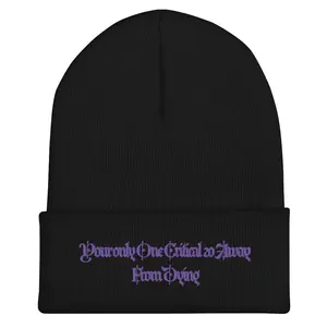 Only One Critical Cuffed Beanie