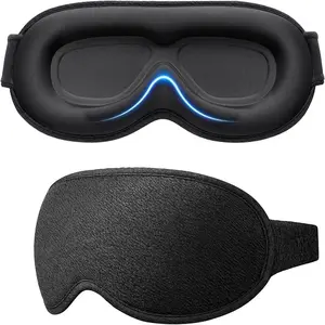 3D Sleeping Mask 100% Blockout Light Sleep Mask For Eye Soft Eye Mask for Travel Eyeshade Night Breathable Blindfold Slaapmasker