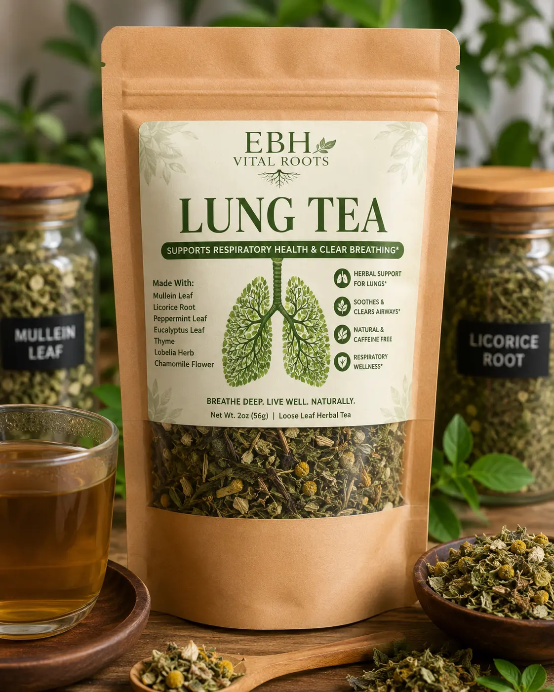 Herbal Lung Tea  Wellness