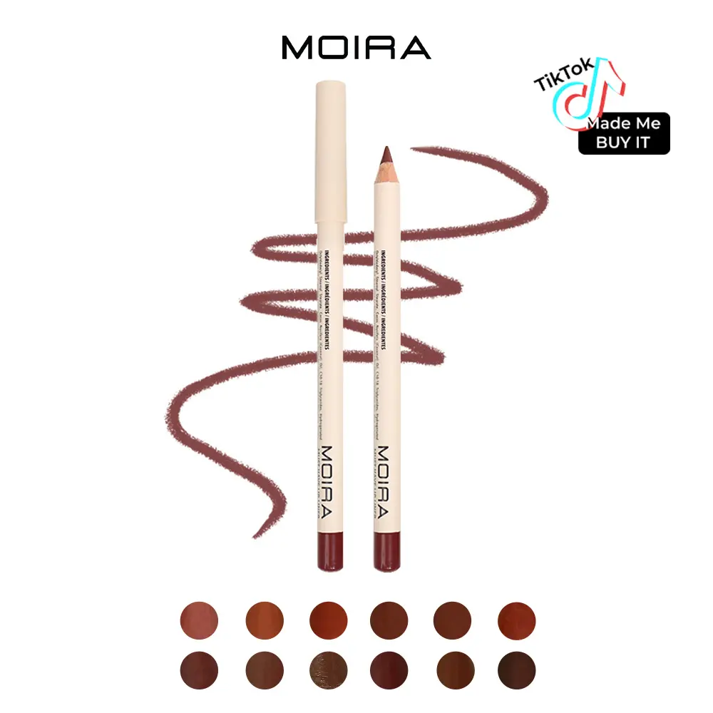 MOIRA | Must-Have Lip Liner Pencil (006, Burnt Umber) | Creamy High-Pigment Formula for Smooth, Long-Lasting Lip Definition, Shade
