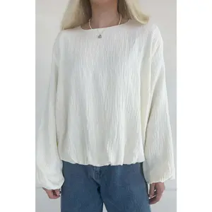 Fairmont Bubble Hem Blouse