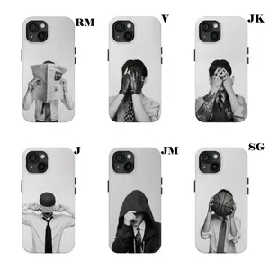 K-Pop Inspired Tough Phone Case | Shockproof Protective Cover for iPhone 17 Pro Max 16 15 14 13 & Samsung S25 Ultra S24 S23 | Music Fan Gift Phone Accessory