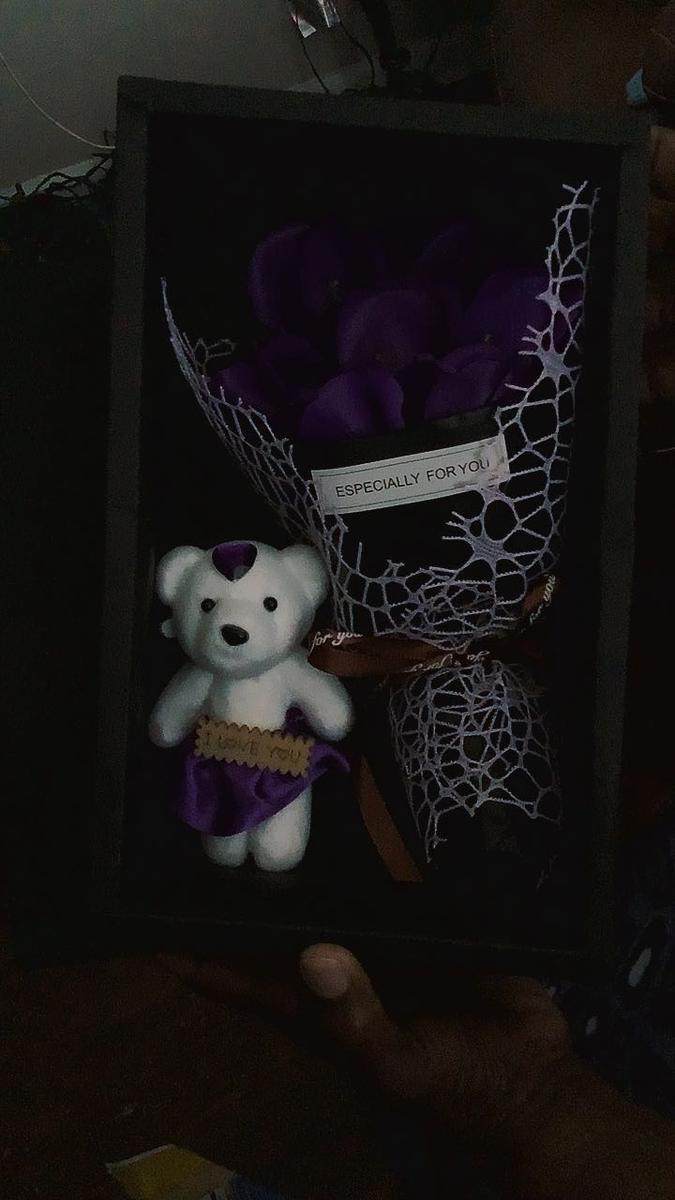 Item: Purple Rose, one-size