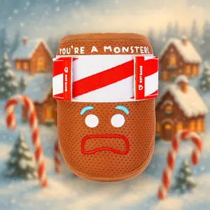 Got Game Baseball Elbow Guard Protection Pad, Gingerbread Design, Youth and Adult Sizes