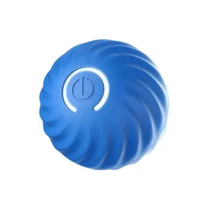 Christmas Discount Save Big! Interactive Pet Toy Ball - Smart Rolling Ball for Dogs & Cats, Moving Vibrating Electric Dog Ball Toy, Perfect for Small Pets, Puppy Toys for Enrichment and Fun, Blue