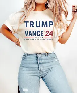 Trump 2024 Shirt, Trump Vance 24 Shirt, President Trump, JD Vance Shirt, Republican Tee, Donald Supporter Tee