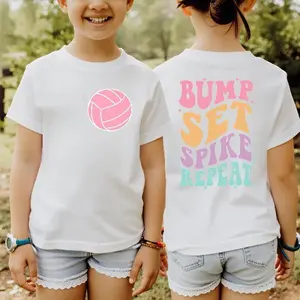 Bump Set Spike Repeat Shirt, Volleyball Shirt, Volleyball Player Gift, Volleyball Coach Gift, girls and Adult Sizes