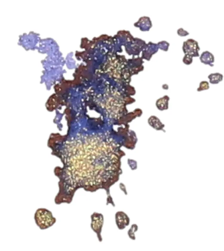 Diamine Shimmering Seas Fountain Pen Ink - Dark Purple, Shimmering Finish with Specks, Sheens on Paper, Red on Some Papers, Safe for Any Fountain Pen