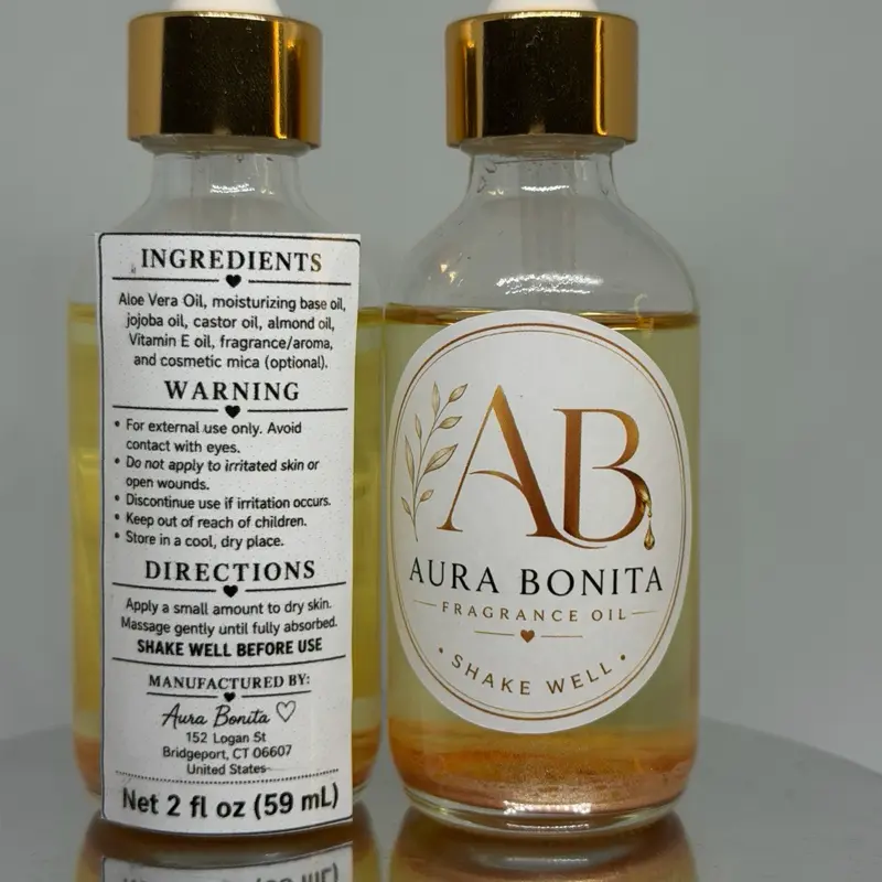 Aura Bonita Moisturizing Body Oil - 2 oz