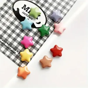Star Shaped Refrigerator Magnet, 10pcs/set Mini Cute Fridge Magnet for Home Decor, Photo Message Note Holder, Home Decor Supplies