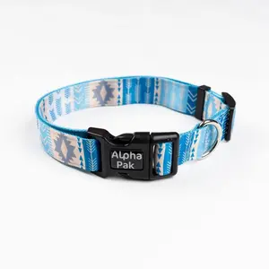 Alpha Pak Zion Pattern Dog Collar