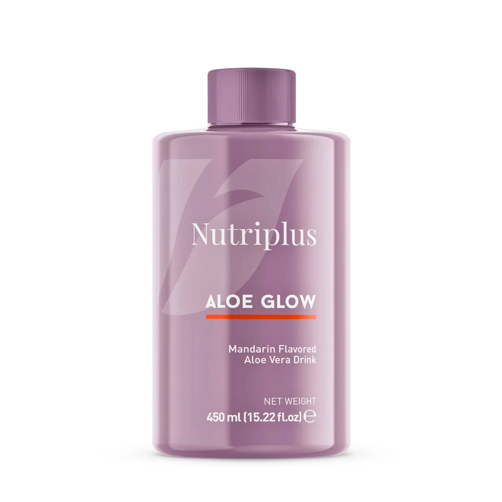 Nutriplus Aloe Glow – Mandarin Flavored Aloe Vera Drink, 450 ml