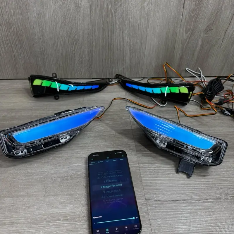 2014-2024 Infiniti Q50 Signal Light & Turn Light RGB CLEAR FROST