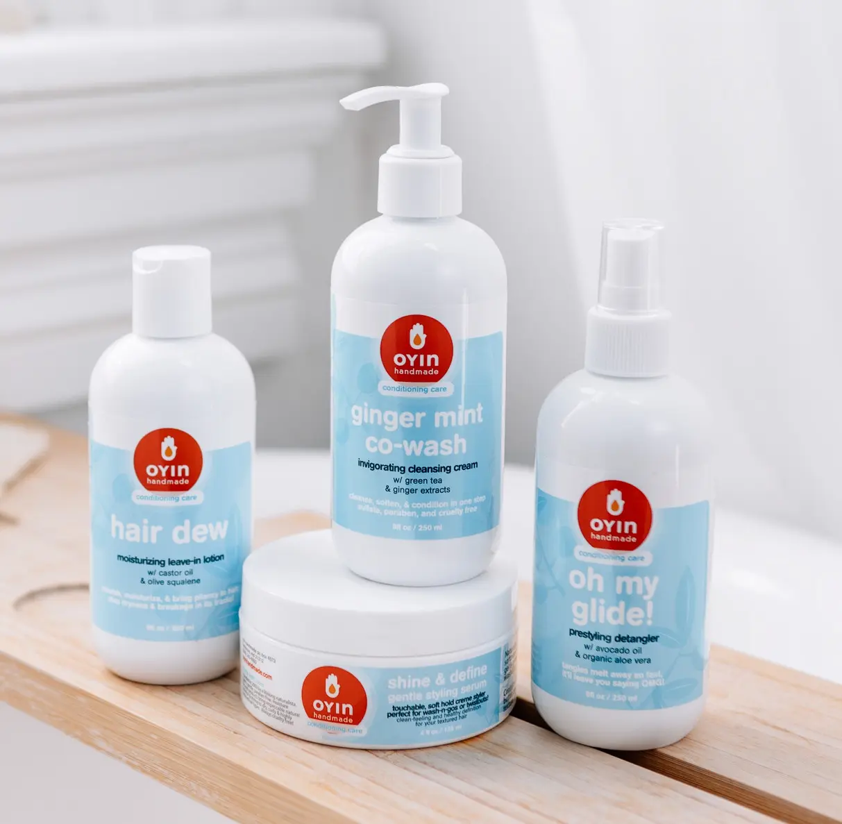 Oyin Handmade Oh My Glide! Prestyling detangler Oyin Handmade Oh My Glide! Prestyling detangler