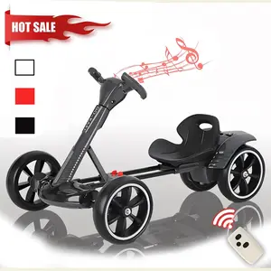 Kid's Foldable Electric Go Kart Ride-On Toy with Remote Control for Boys & Girls Fun Outdoor/Indoor Play Four Wheel Design - Kids Toy