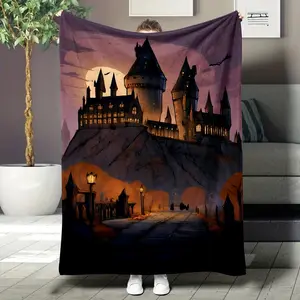 Batman art portrait trendy decorative blanket nap blanket home essential blanket best Valentine's Day gift