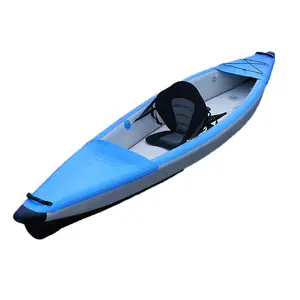 Double Brushed Inflatable Kayak Single Canoe