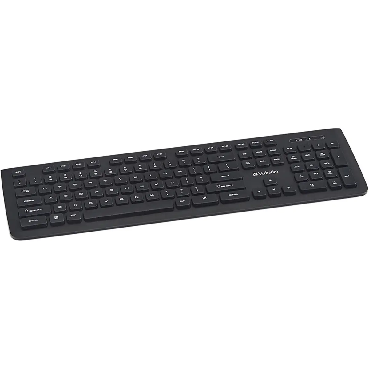 Verbatim Wireless Slim Keyboard, Black