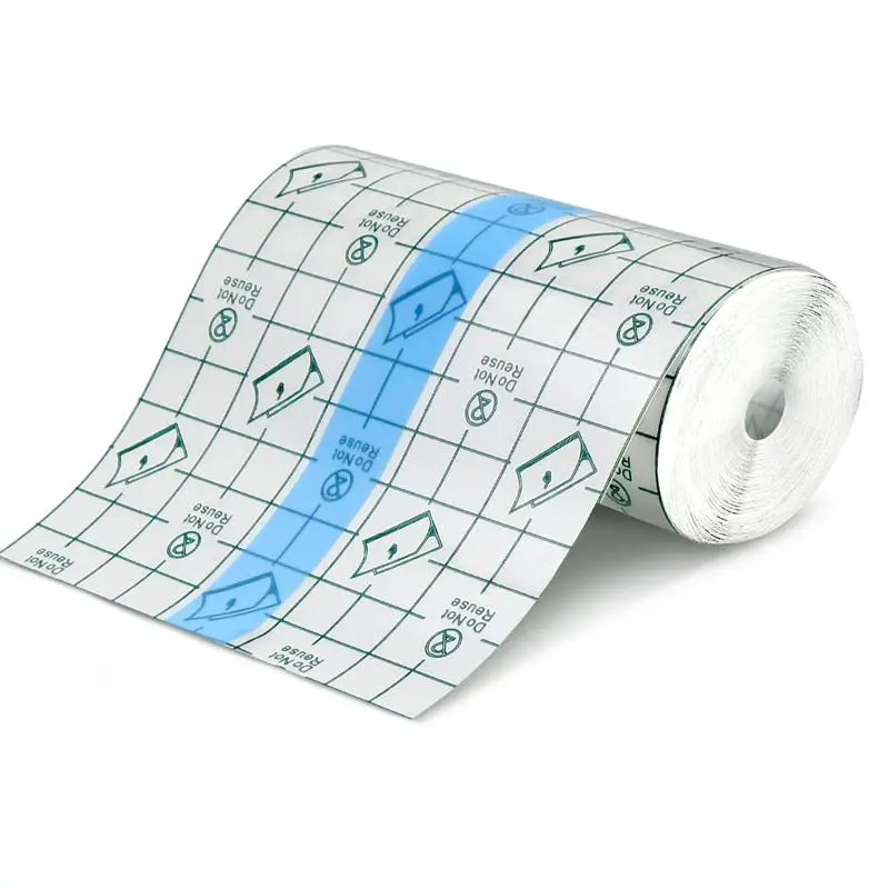 Transparent Stretch Adhesive Bandage, Waterproof Wound Bandage, Latex-free Film Adhesive Patches, Second Skin Tattoo Cover Aftercare Postoperative Shower Or Swimming, Self Adhesive Bandage