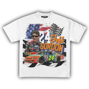 JEFF GORDON NASCAR T-SHIRT, GRAPHIC TEE, CAR SHIRT GIFT FOR MEN GIFT FOR WOMEN