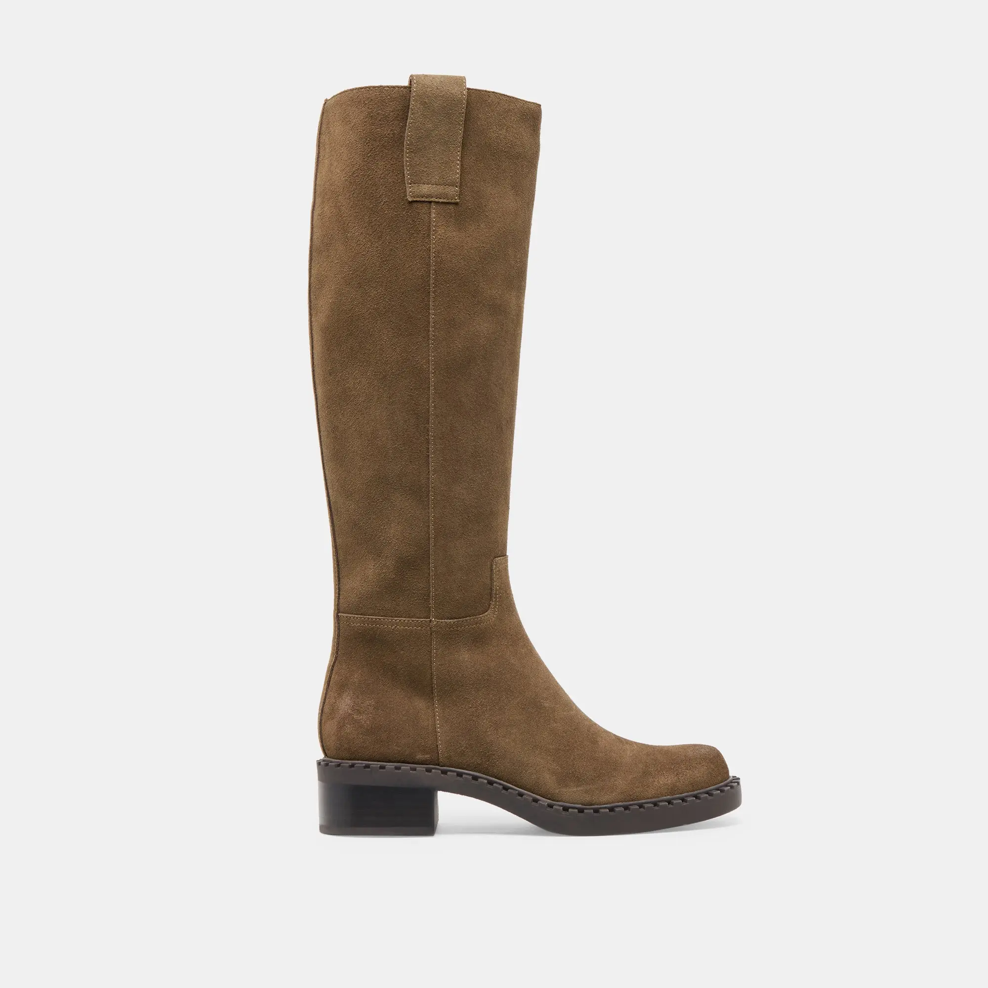 Dolce Vita GLORY H2O WIDE CALF BOOTS OLIVE SUEDE