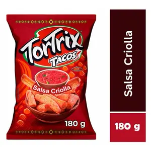 Tortrix Tacos Sauce Criolla 4Bag 180 G